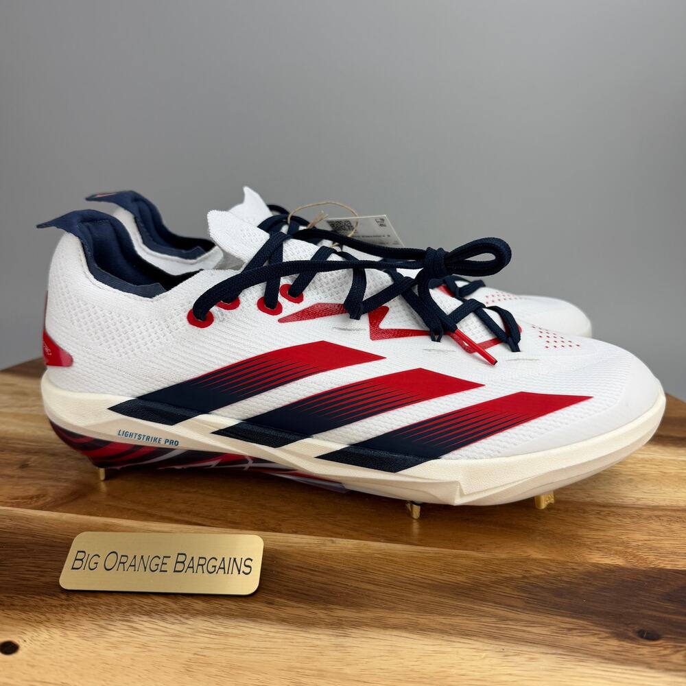 adidas Adizero Electric+ 2.0 USA Metal Baseball Cleats Men's 11 NWT KK1071
